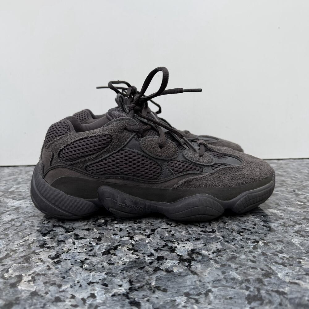 Adidas Yeezy 500 ‘Utility Black’ Sneakers | Men's Size 7 No Box Pre Owned